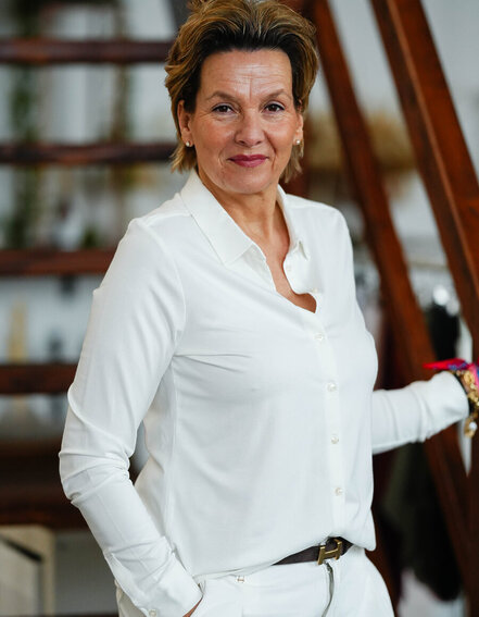 SENSES. THE LABEL - Stretchige Bluse "PAM" (SE33)