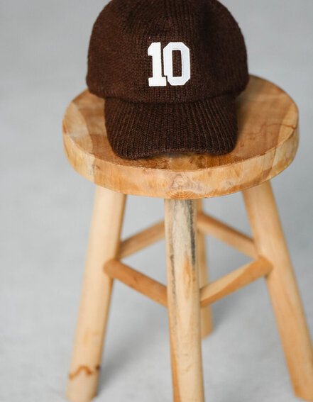 10DAYS - Gestrickte Baseballcap (10D22)