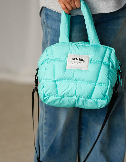 SENSES.THE LABEL – Puffer Crossbody Bag "AS:KA" (SE37)