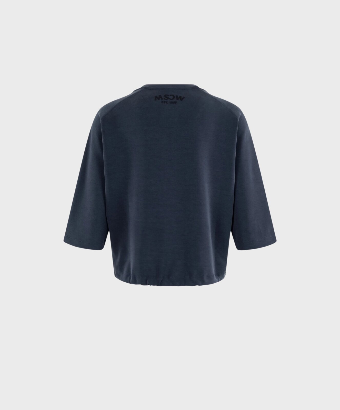 Modalmix Shirt “TESS” dark blue solid (MSC02)