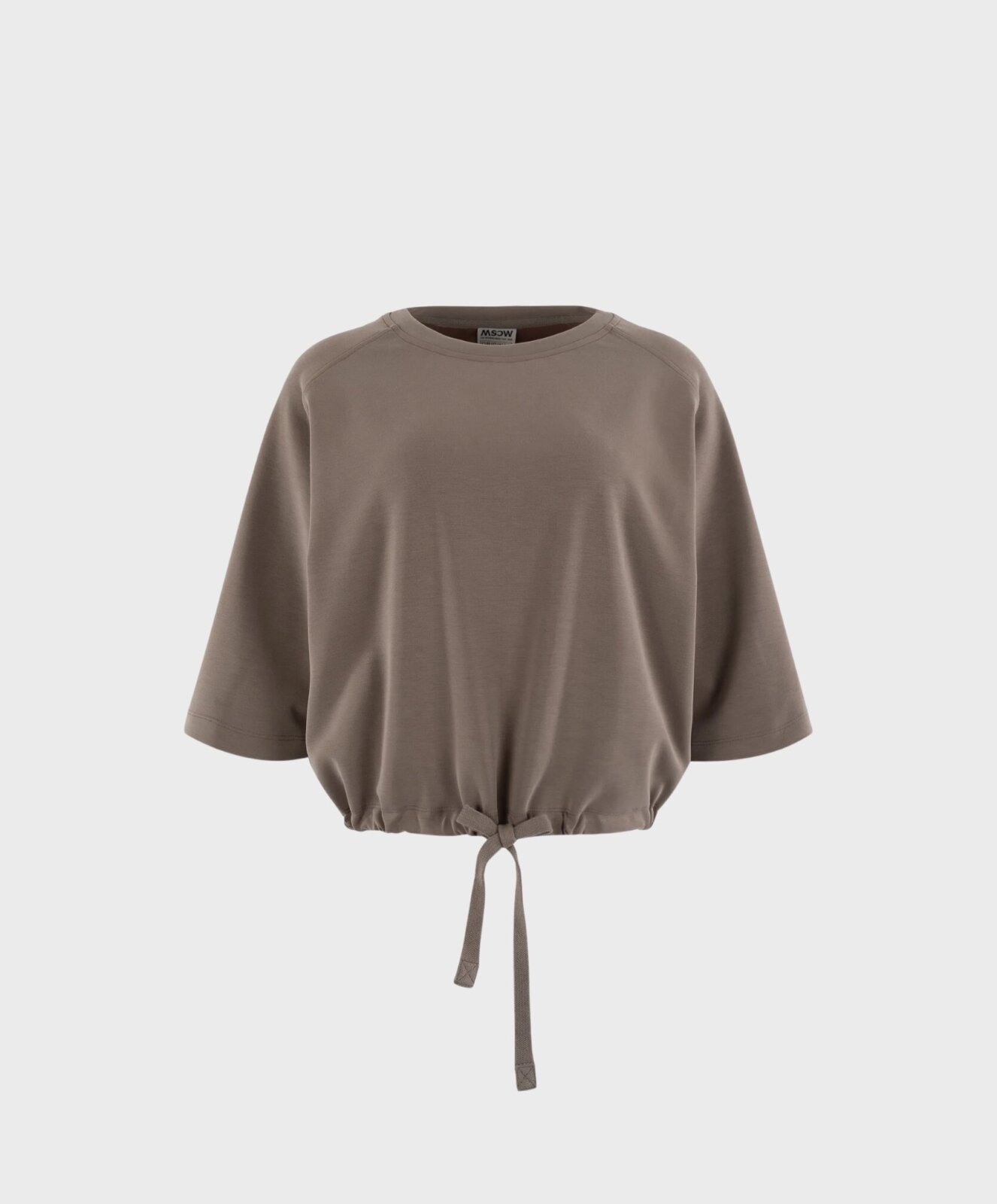 Modalmix Shirt “TESS” dark brown solid (MSC02)