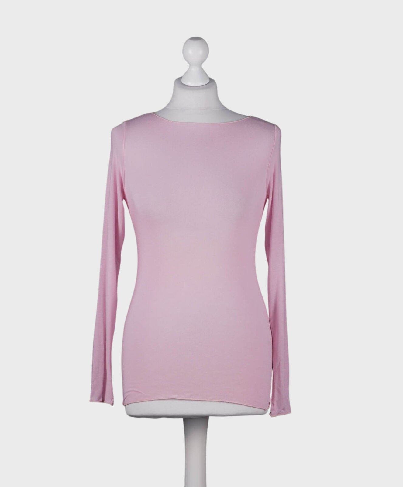 Transparentes Shirt “ALESSIA” rosa (BA60)