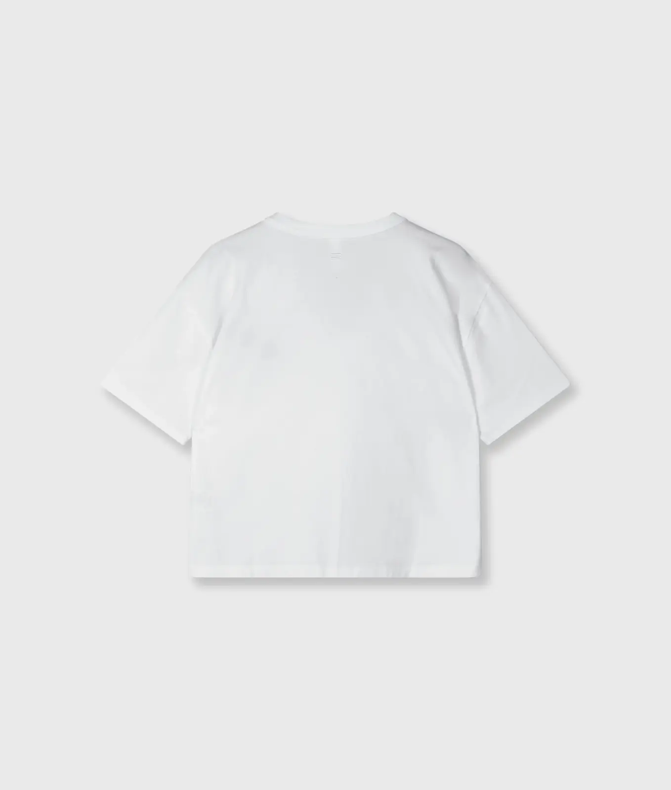 Cotton V-Neck Tee white (10D19)