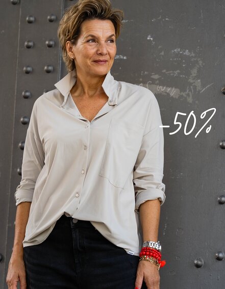 PENN&INK - Oversized Hemdbluse "MARILISA" (PI160)