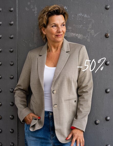 TQ AMSTERDAM - Stylischer Blazer "MANOUSH TWILL" (TQ06)