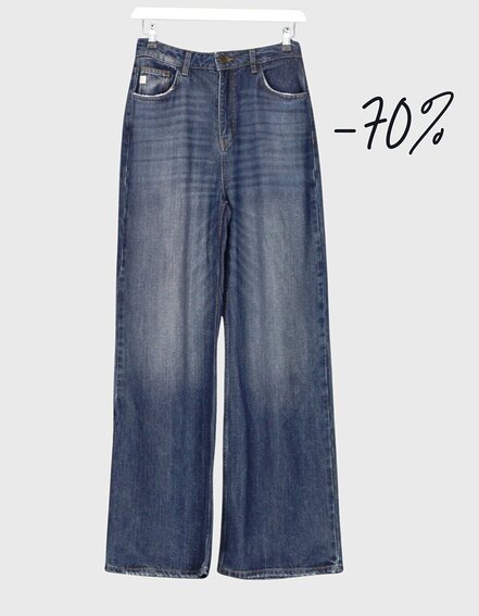 GOLDGARN - Weite Jeans "LUISENPARK" (GG06)