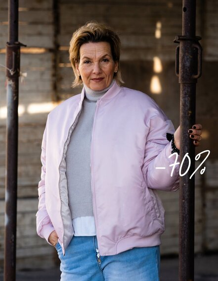 FRAUENSACHE - Wende Bomberjacke "CASARA" (GW31)