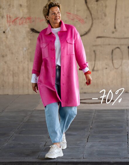 SENSES.THE LABEL - Wollmix Mantel "OTTI" (SE42)