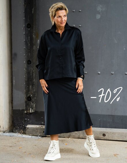 WITH BLACK - Eleganter Rock "FJELLA" (WB09)