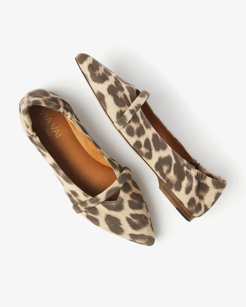 Leo Slipper “LOLA ROSE” giaguaro brown (VV06)