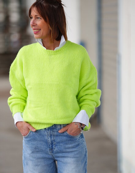 SENSES. THE LABEL - Flauschiger Pullover "KA:MILE" (SE21)