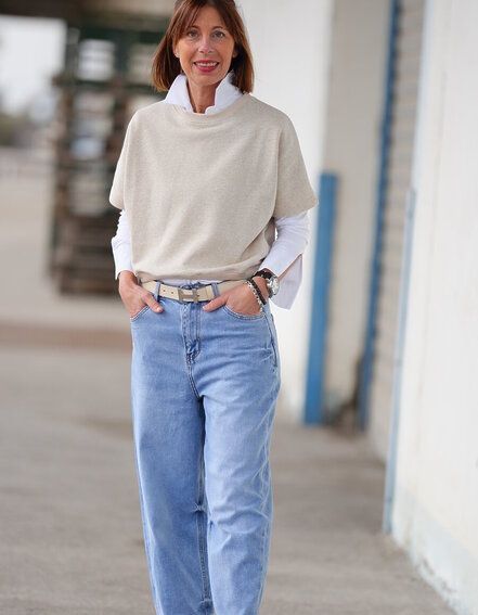 MSϽW - Kurzarm Sweater "EVA" (MSC04)