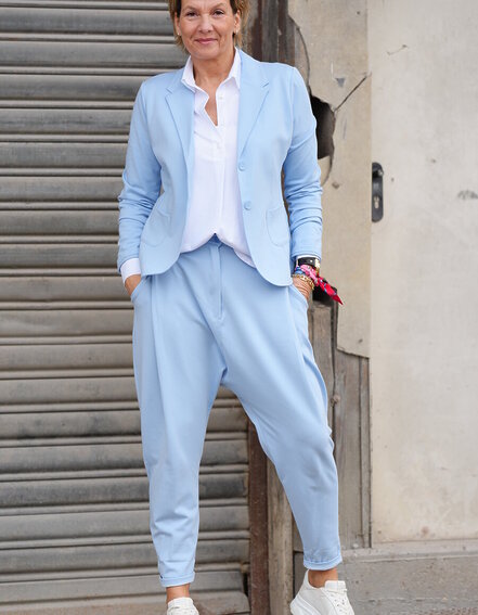 FRAUENSACHE - Baggy Pants - hellblau (H17)