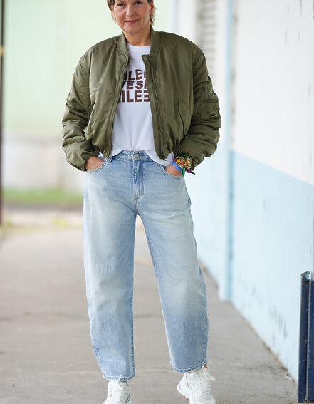 ELIAS RUMELIS - Jeans "YOANA" - snowy blue (ER115)