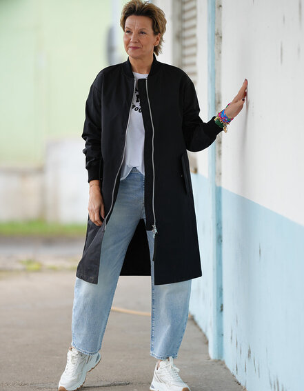 SENSES.THE LABEL - Jacke im Blouson Stil "O:HIO" (SE41)