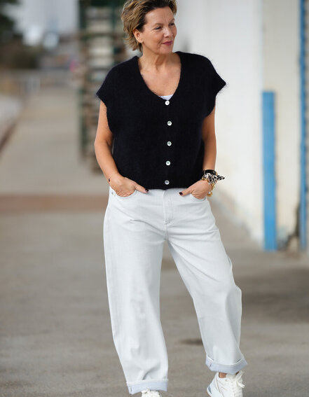 ELIAS RUMELIS - Jeans "YOANA" - clear grey (ER118)