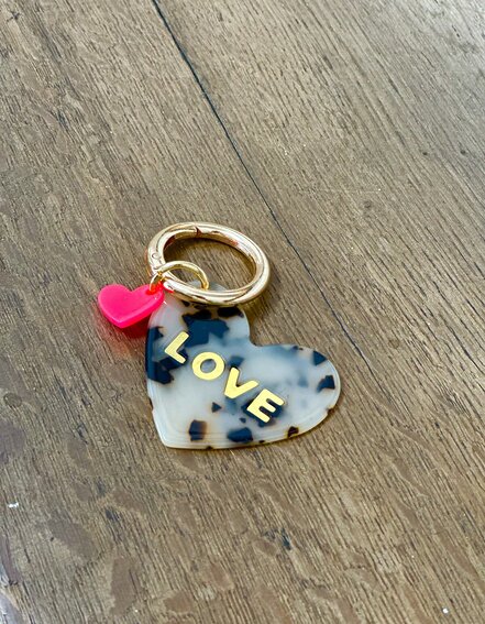 FRAUENSACHE - Schlüssel/Taschenanhänger "HERZ" (AS11)