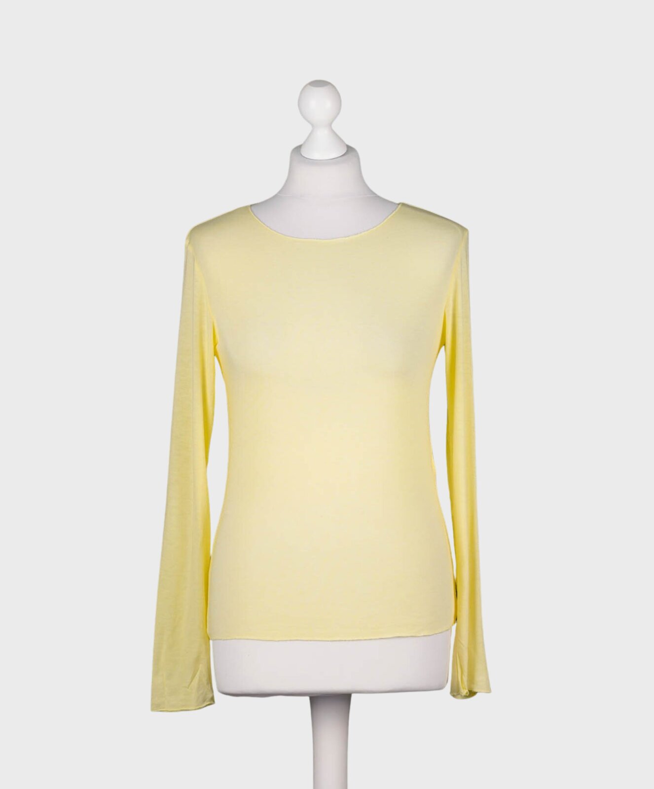 Transparentes Shirt pastell gelb (BA13)