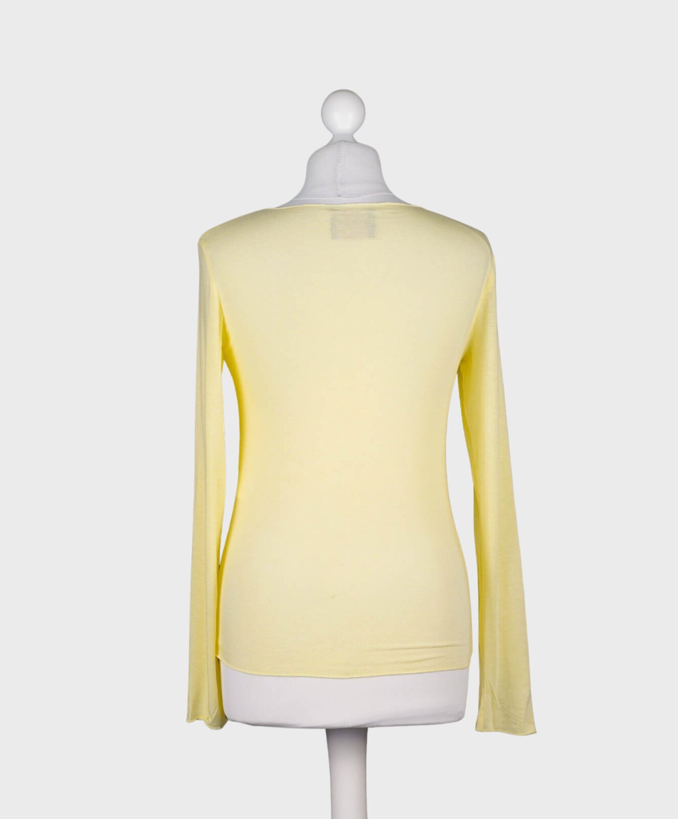 Transparentes Shirt pastell gelb (BA13)