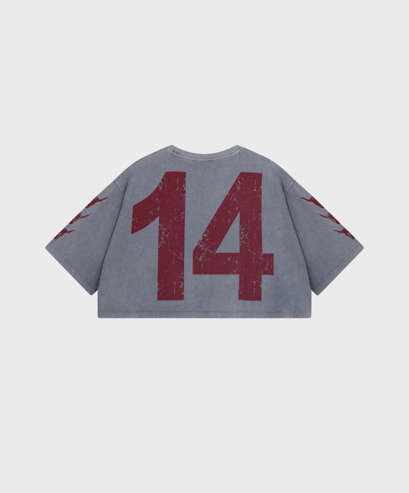 Cooles Crop Shirt light grey (AX05)