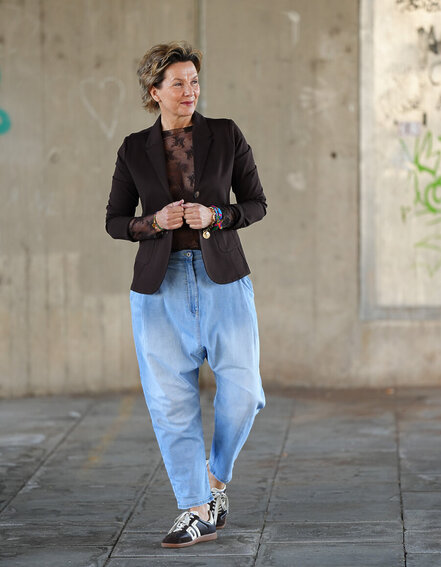 FRAUENSACHE - Harems- Jeanshose (H60)