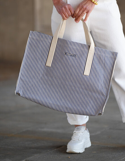 10DAYS - Canvas Shopper Stripes (10D12)