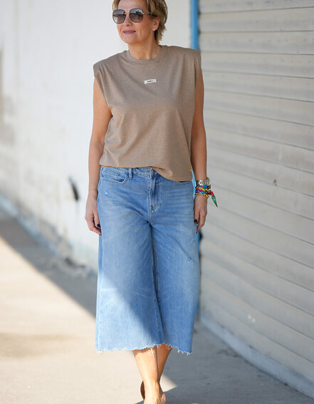 ELIAS RUMELIS - 7/8 Jeans "LINA" - mount blue (ER10)