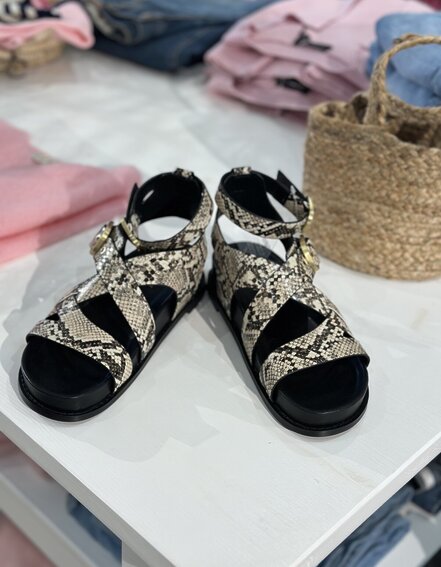 JOSH V - Sandale in Schlangenoptik "SERENA" (JV08)