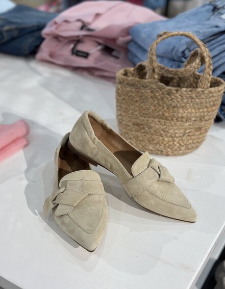 VIA VAI - Loafers "LOLA RAYNE" - sierra paglia (VV02)