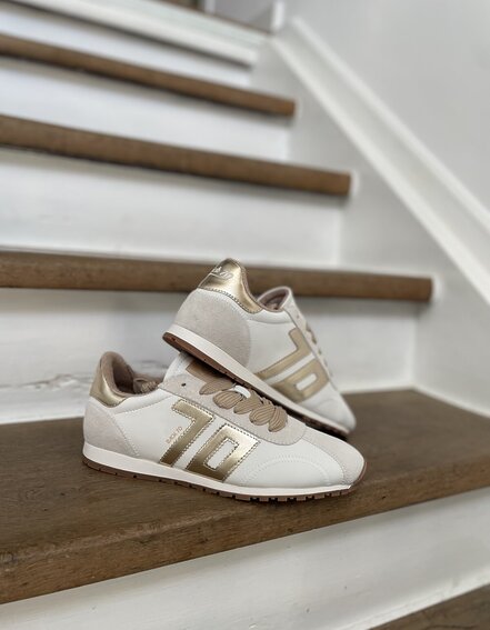 BACK 70 - Retro Sneaker "ASIAN" - gold (BB20)