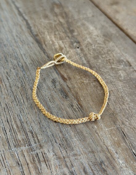 IBU JEWELS - Armband "FRINGE KNOT" (IBU05)