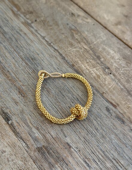 IBU JEWELS - Armband "GOLD BUNDLE" (IBU06)