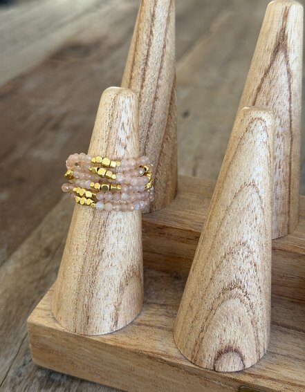 IBU JEWELS - Multi Strang Ring "LILOU" (IBU19)