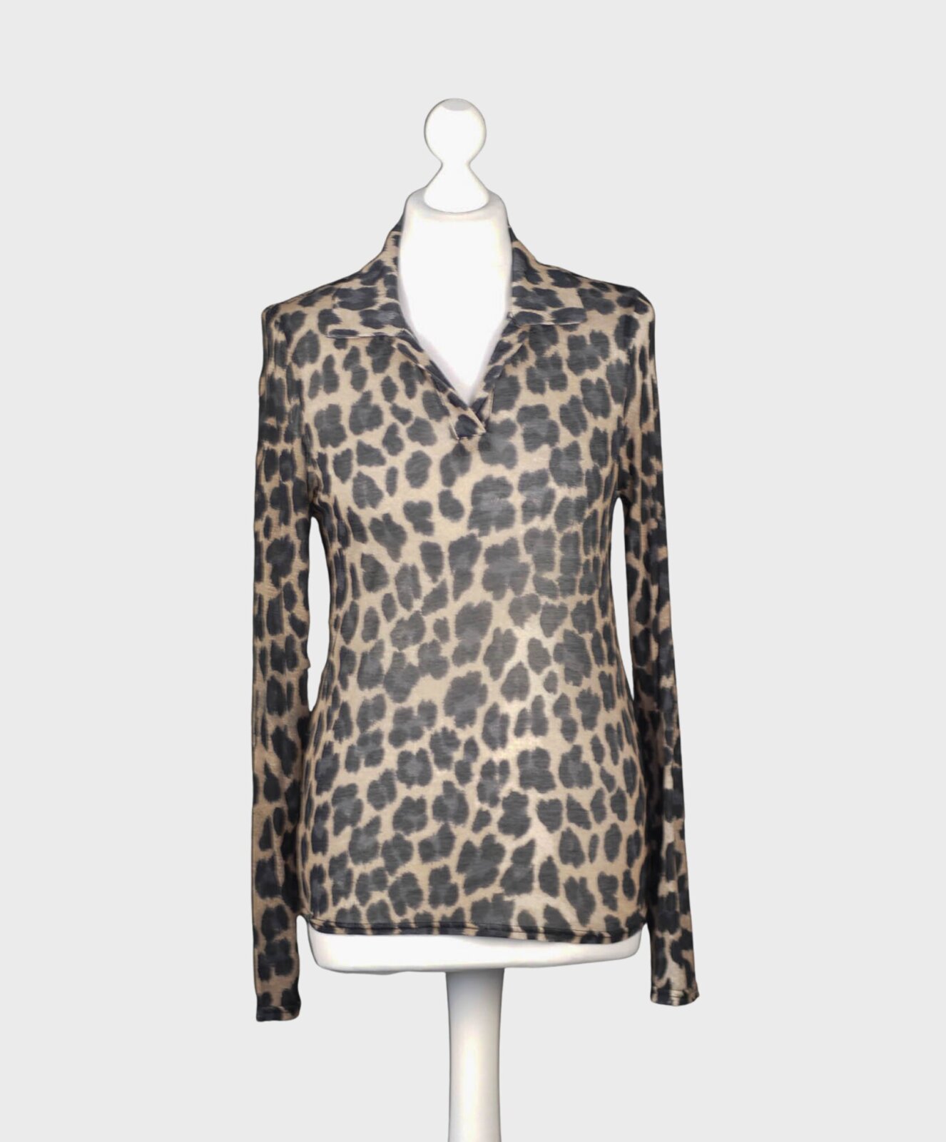 Transparentes Leo Blusenshirt leo (BA02)