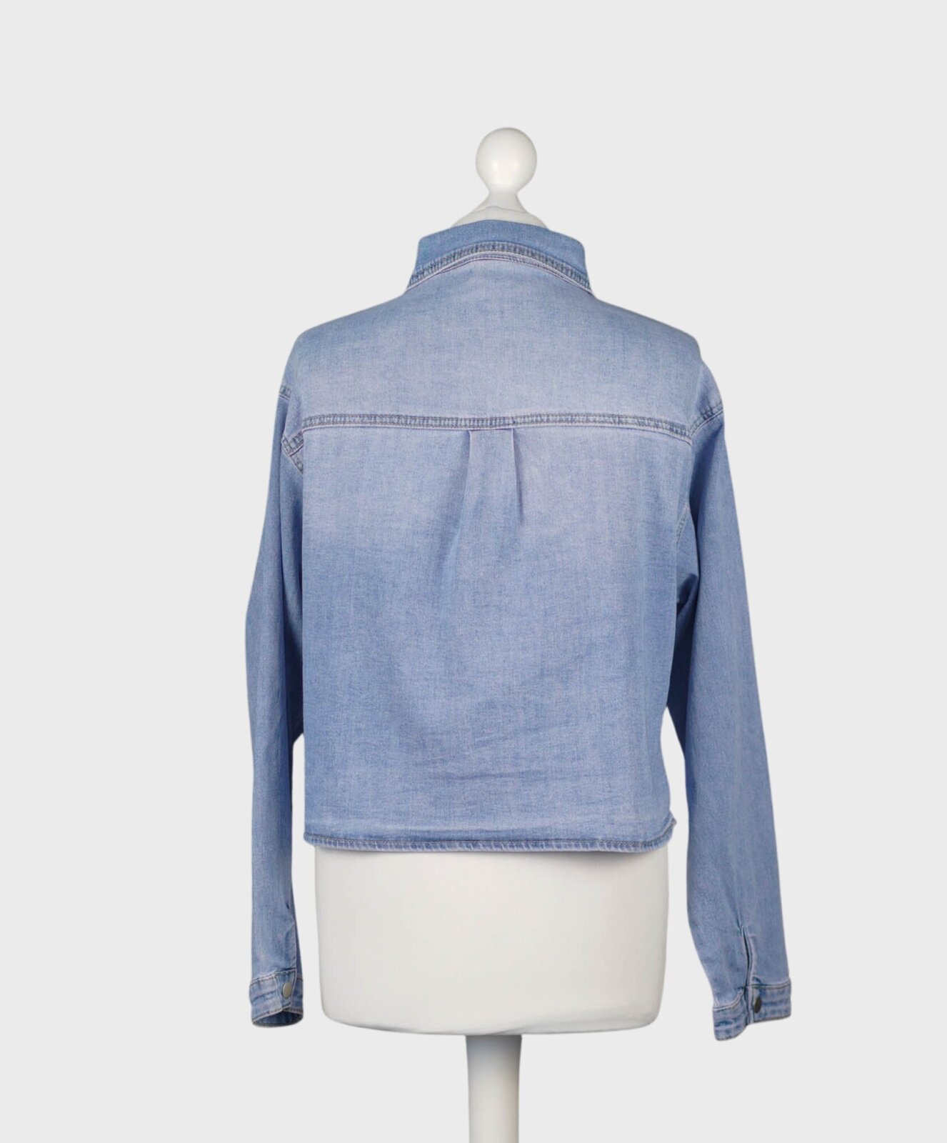 Kurzes Jeanshemd light blue (GW46)