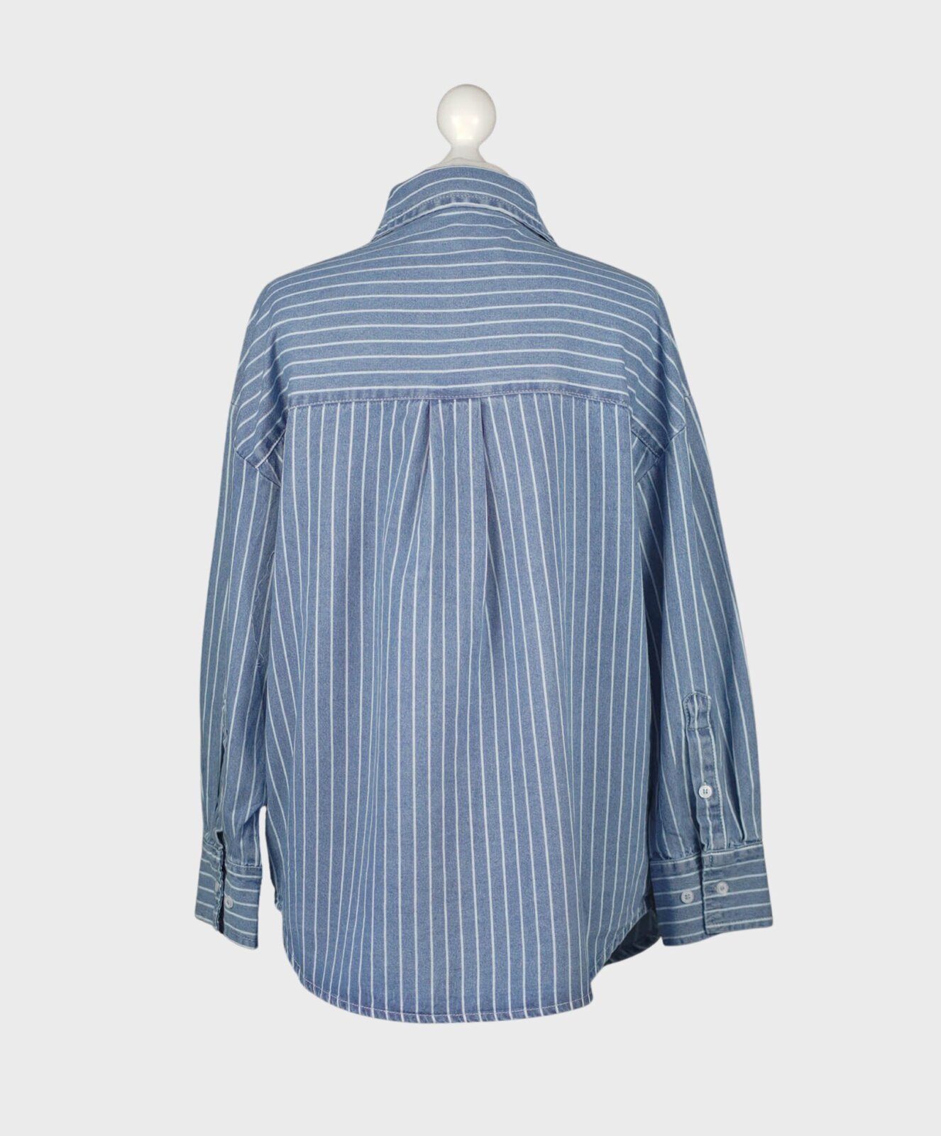 Streifen Jeanshemd denim stripe (GW04)