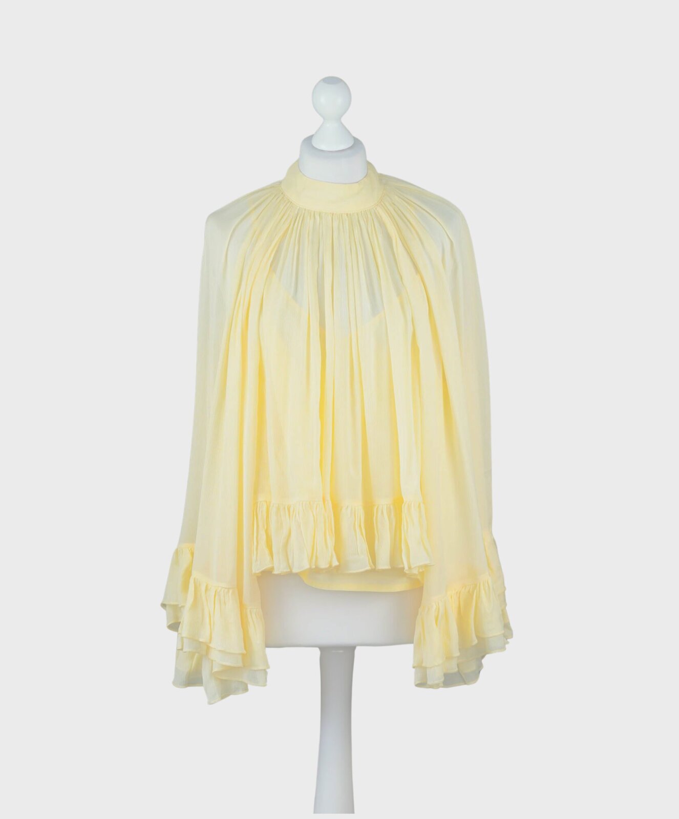 Raffinierte Bluse “OIVA” butter yellow (JV12)