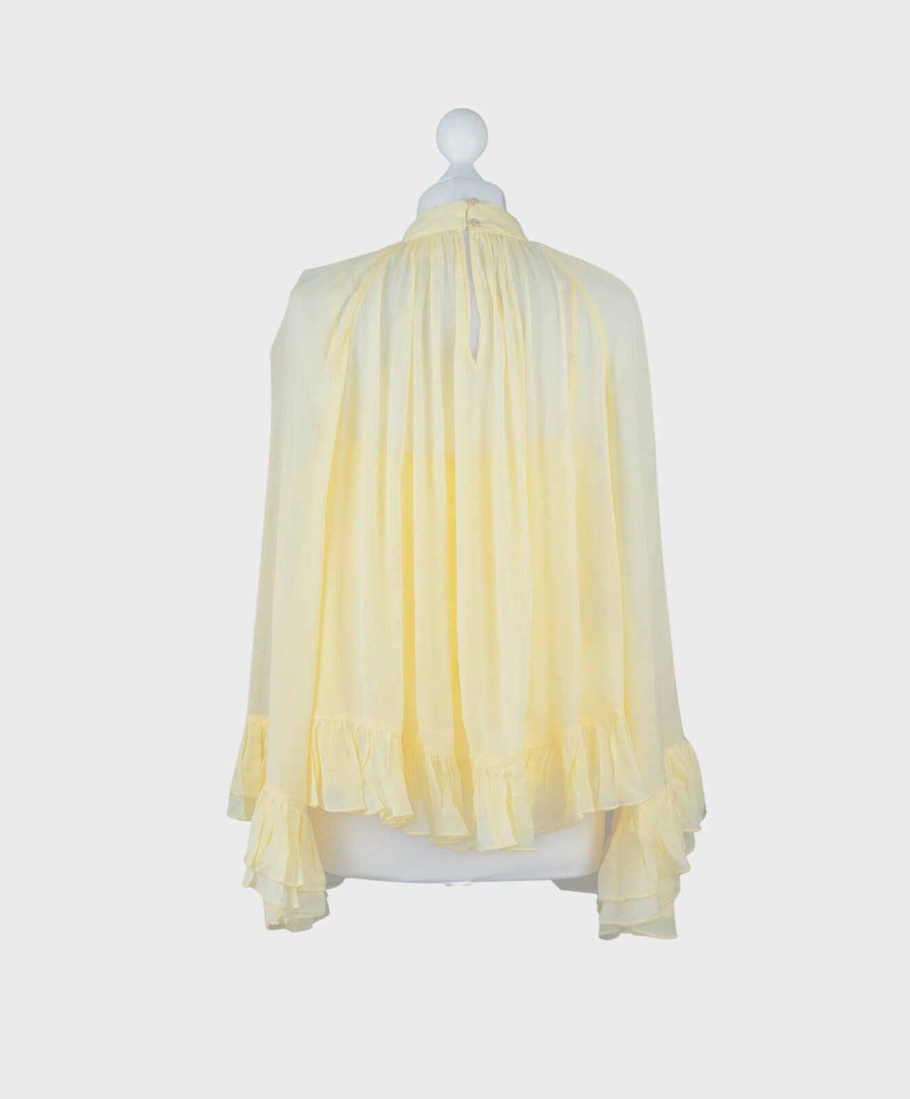 Raffinierte Bluse “OIVA” butter yellow (JV12)