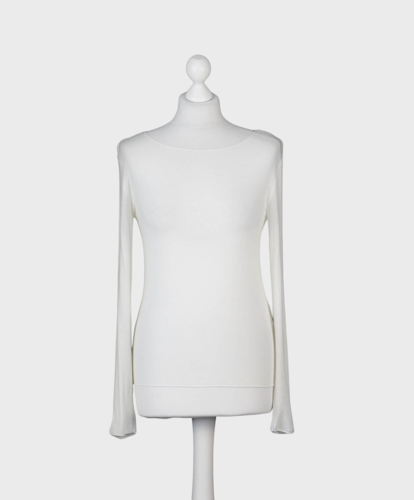 Transparentes Shirt wollweiß (BA13)