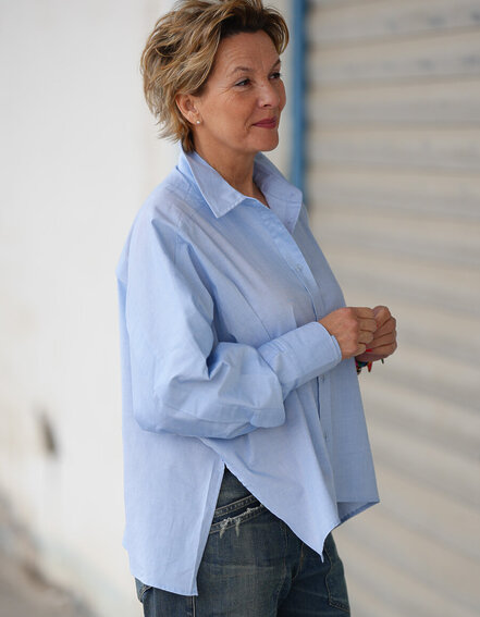 ELIAS RUMELIS - Kurze Oversized Bluse "COLETTE" (ER12)