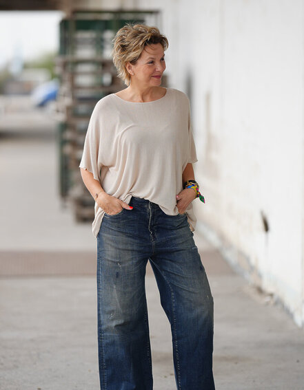 ELIAS RUMELIS - Jeans "KALEA" - insane blue (ER24)