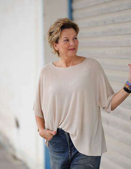 JUUL&BELLE - Feinstrickshirt "CALISTA" (JB02)