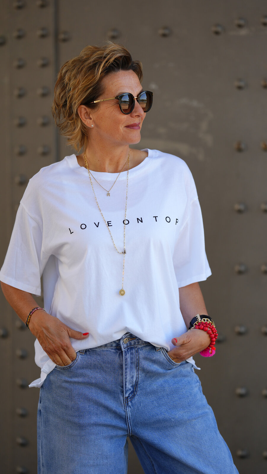 Oversized Fit Shirt (10D100)