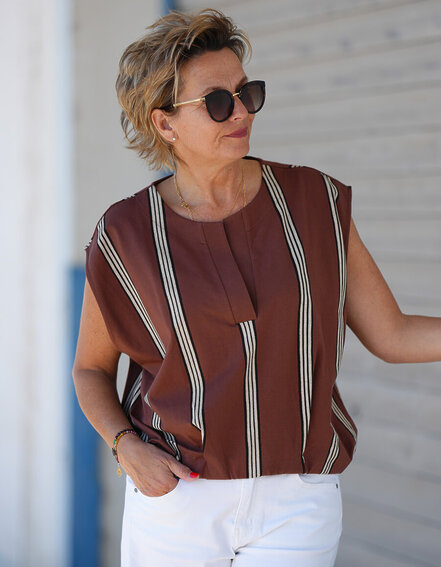 10DAYS - Oversized Fit Ballon-Top (10D95)