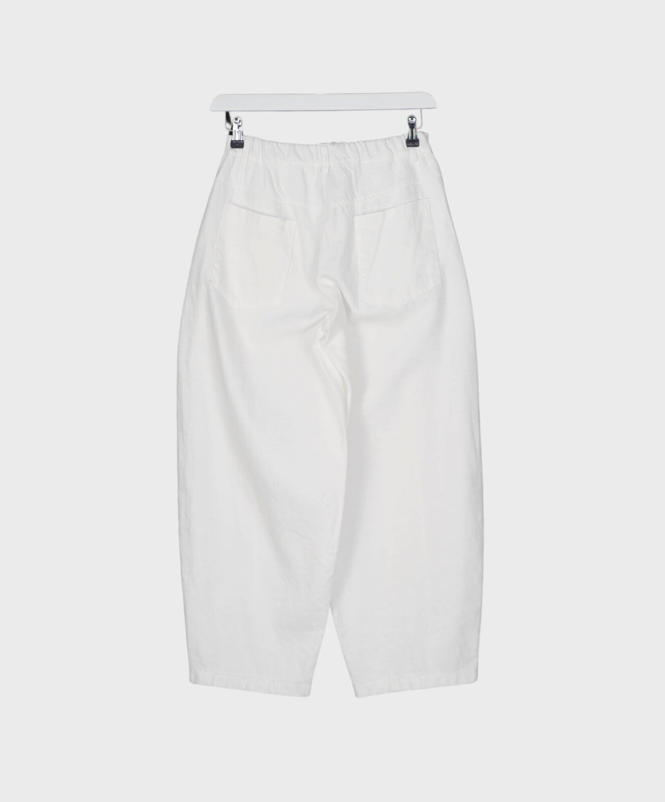 Stylische Sommer Hose wollweiß (H22)