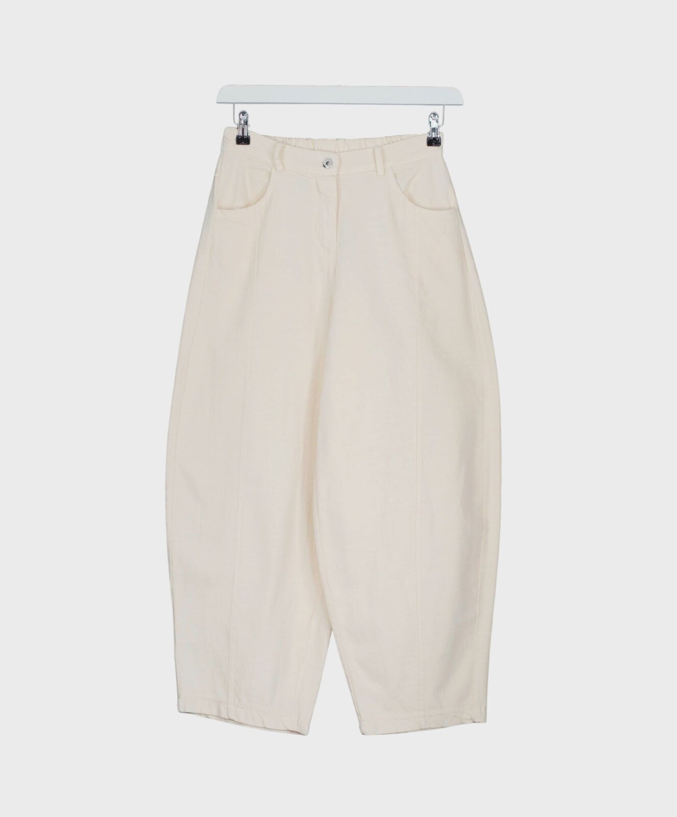 Stylische Sommerhose beige (H22)