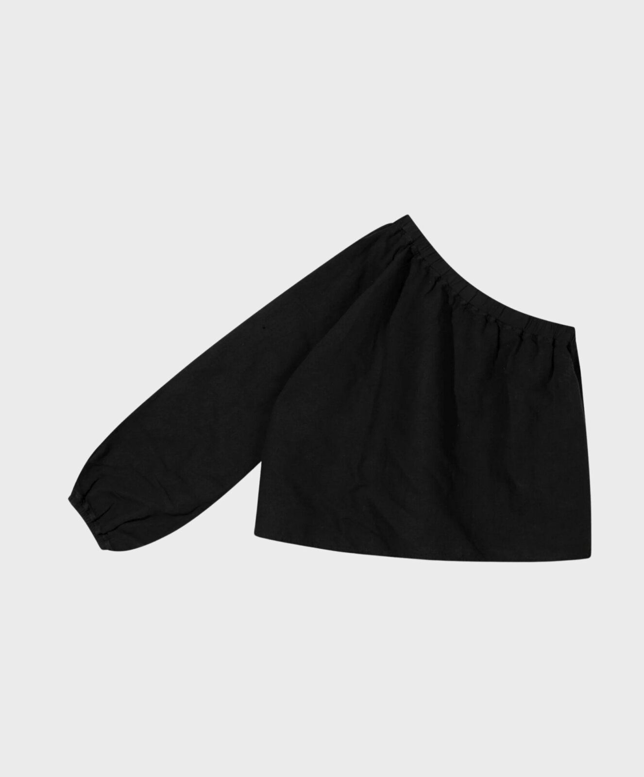 One-Shoulder-Top black (10D88)