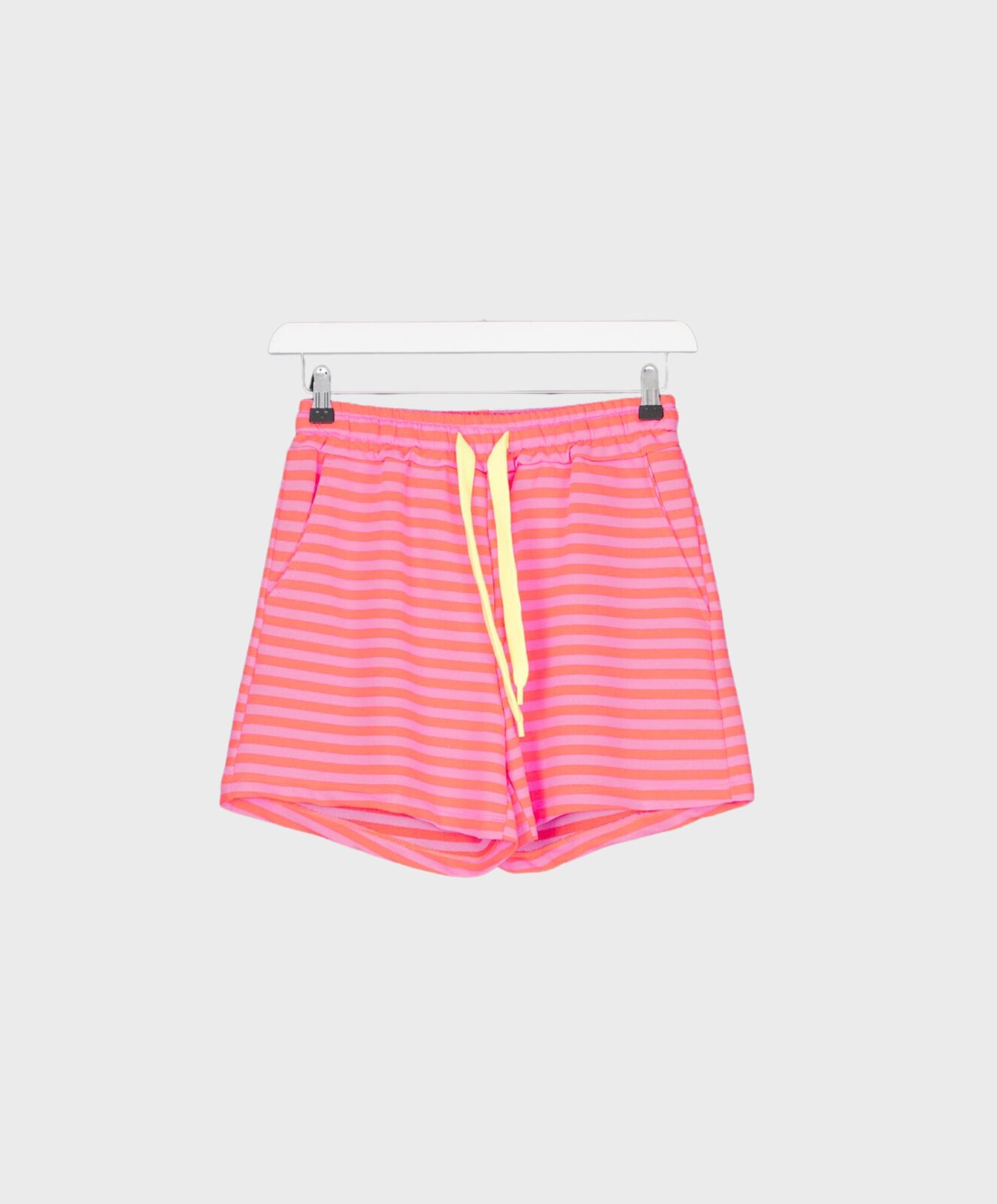 Lässige Streifenshorts neo orange/mauve (H29)