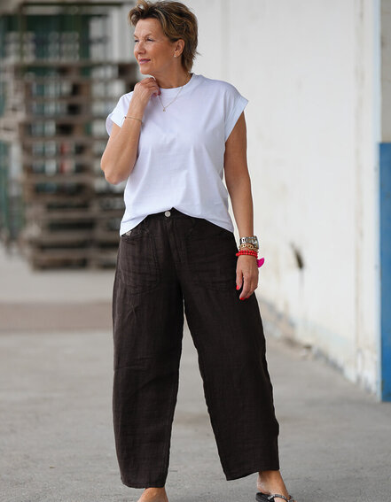 HERRLICHER - Tolle Leinenhose "MERYLL LINEN" (HL46)