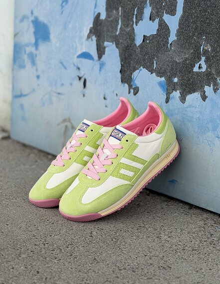 BACK 70 - Sneaker "JOGGER" - lime (BB40)